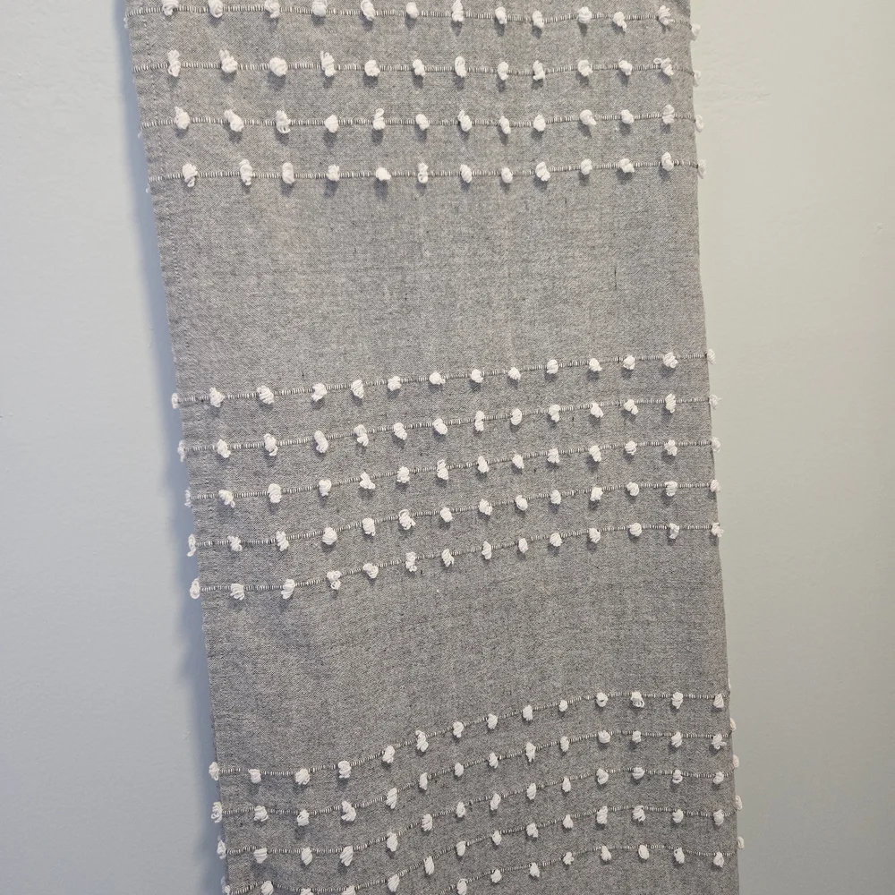 Cotton Black & White Shower Curtain